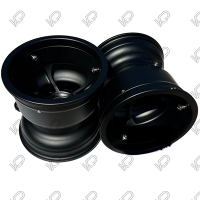 Диски колесные передние Black 130мм, под подшипник, магниевые, аналог DW