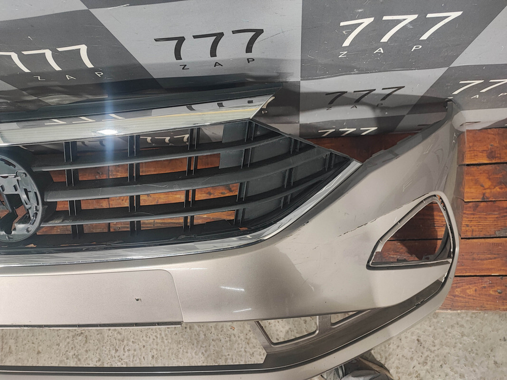 Бампер передний Volkswagen Polo 6 20-нв Б/У Оригинал 6N5807221