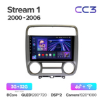 Teyes CC3 9"для Honda Stream 1 2000-2006