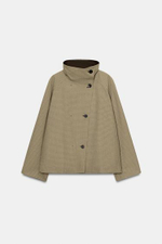 Двусторонняя клетчатая куртка ZW COLLECTION - ZARA