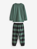 Пижама для мальчика Next K99-122, 3 шт., Хаки, Голубой, Коричневый