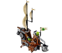 LEGO Angry Birds: Пиратский корабль свинок 75825 — Piggy Pirate Ship — Лего Ангри бёрдз Злые птички