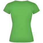 Женская футболка Victoria с коротким рукавом и V-образным вырезом