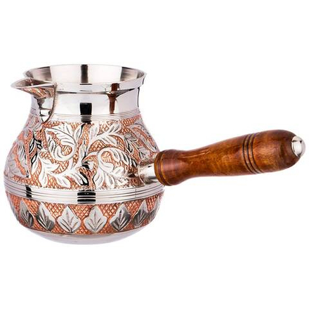 ТУРКА РЕЗНАЯ "ROSSO" 800МЛ. ЛАТУНЬ (КОР=30ШТ.)