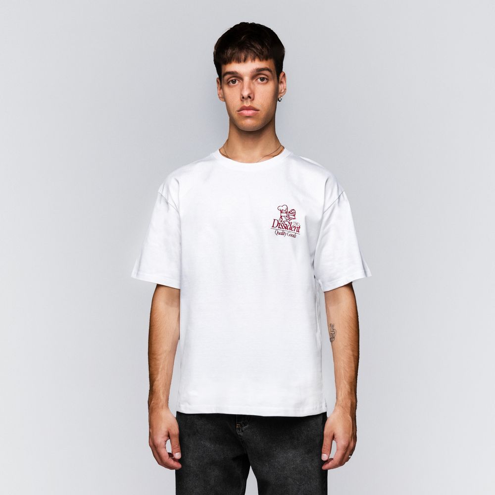 Футболка Dissident QG Chef белая
