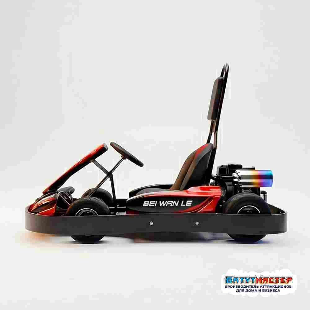 Бамперная электромашинка «Гоночный Лидер» для автодрома, для ТРЦ и парков