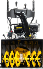 Снегоуборщик бензиновый гусеничный электростартер CHAMPION STT1170E