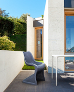 Стул пластиковый Siesta Contract Bloom, темно-серый