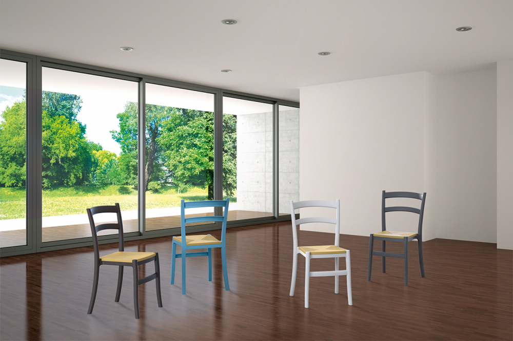 Стул пластиковый Siesta Contract Tiffany-S, белый