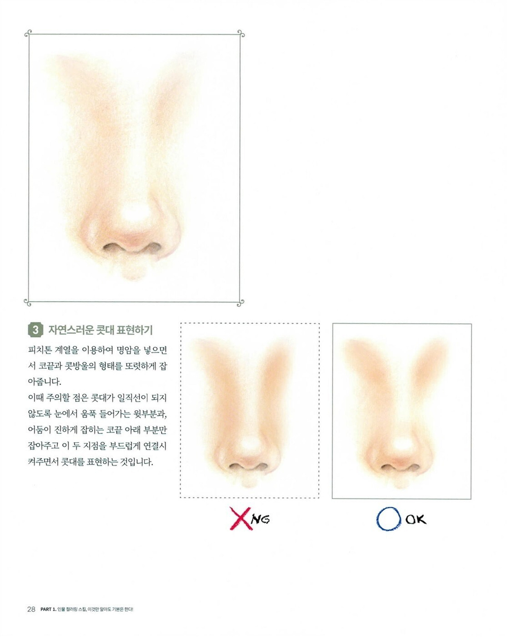 Portrait Guidebook. Coloring book