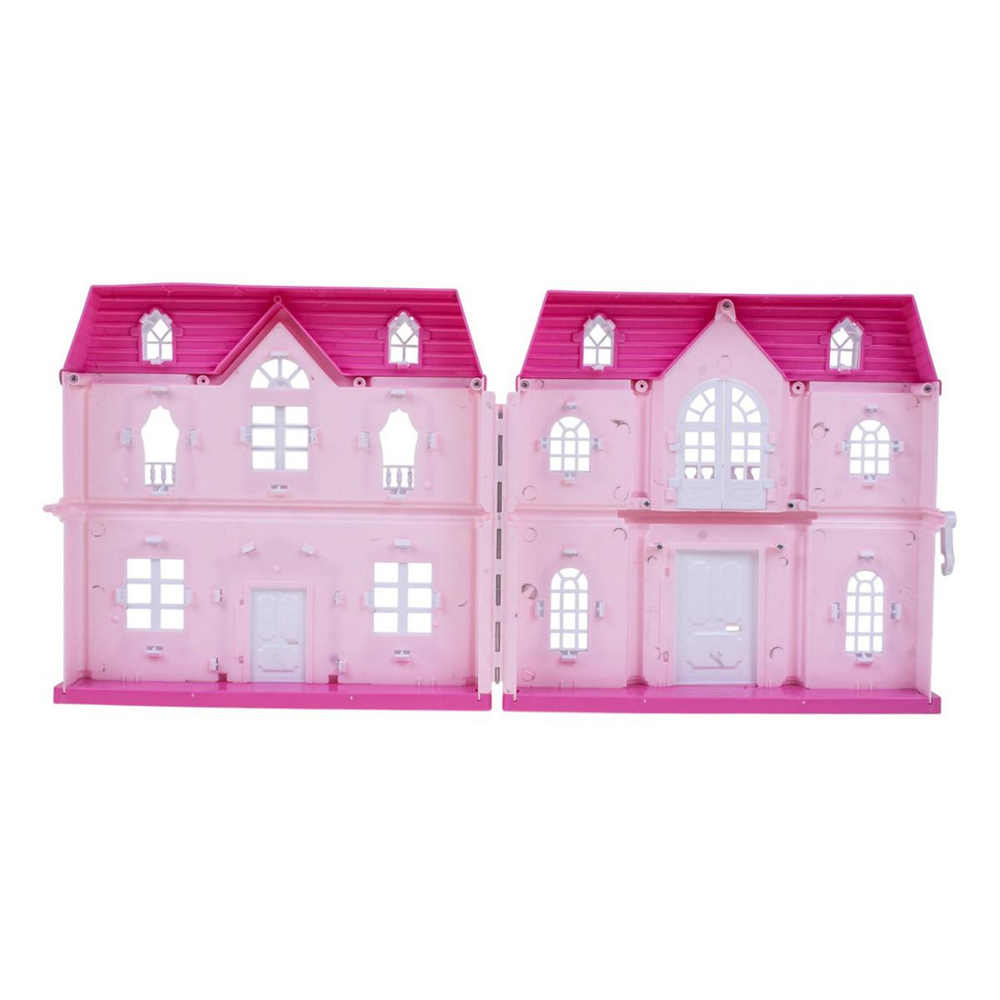 Игрушечный дом для куклы с мебелью и фигурками коробка 666-2260AM