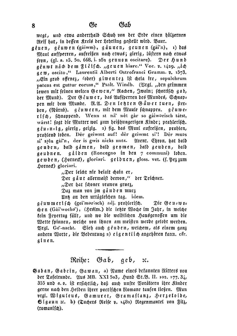 Bayerisches Wörterbuch. Teil 2 | J.A. Schmeller
