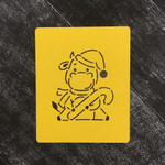 Бык №68 с леденцом