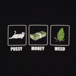 Футболка Ripndip Pu$$y, Money, Weed Tee Black