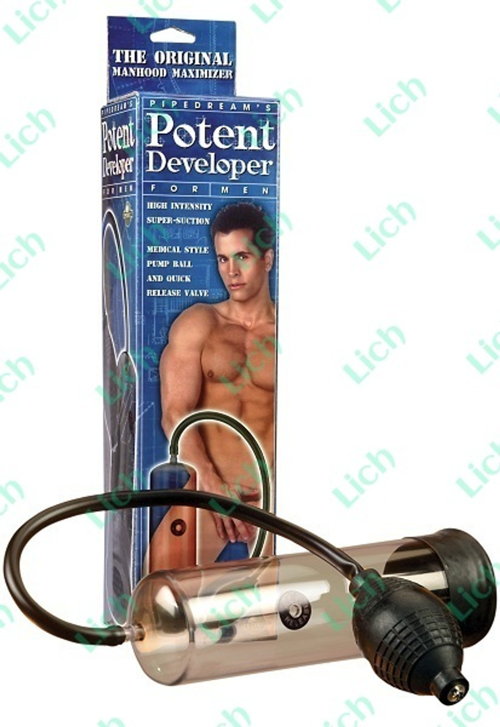 Мужская вакуумная помпа для эрекции POTENT DEVELOPER