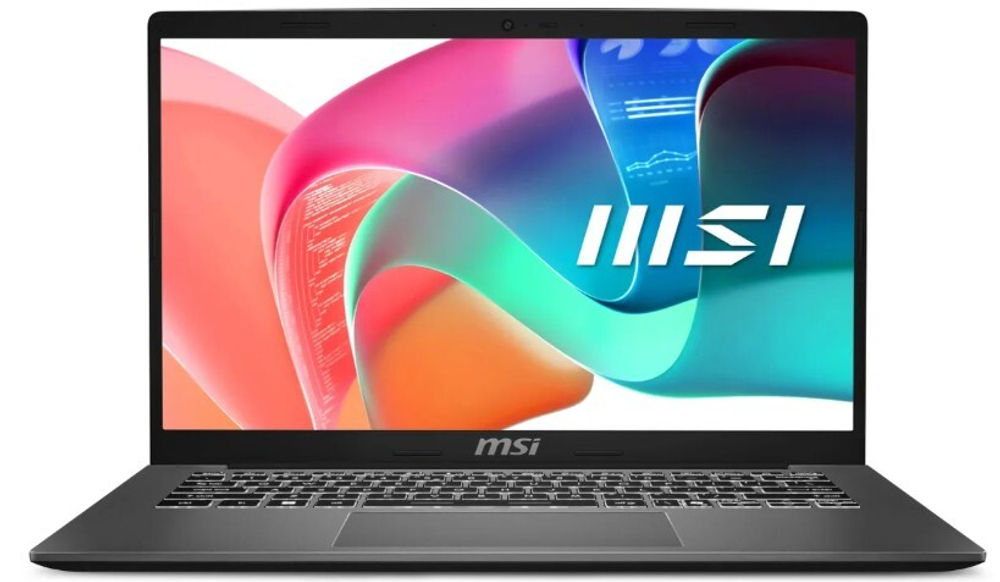 Ноутбук  MSI Modern 14 F13MG 14 ", Core i5, 16 Гб RAM, 512 Гб SSD, Iris Xe Graphics, Серый