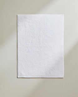 Zara Home коврик для ванной из хлопка, белый, 50x70 см