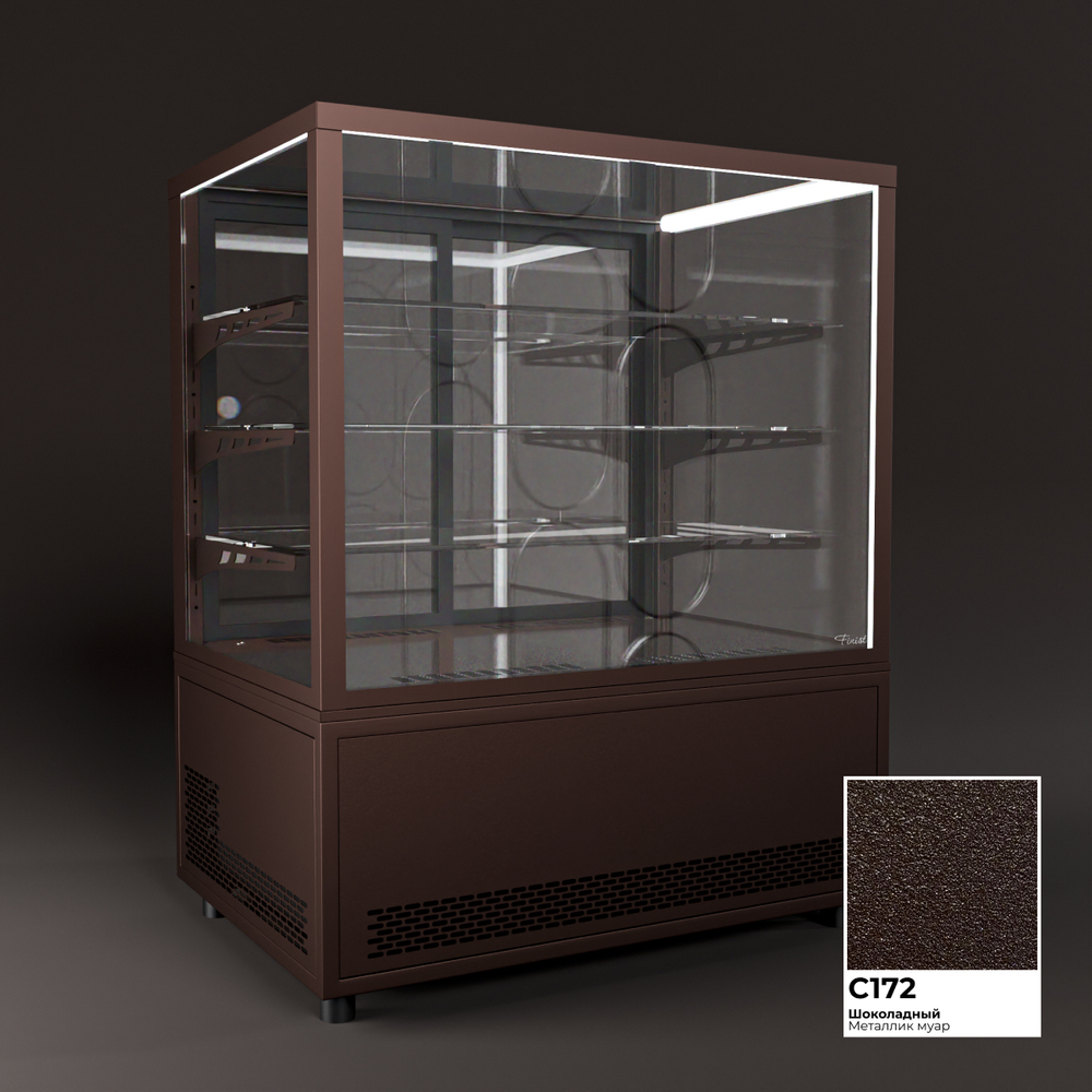 Напольная холодильная витрина Finist JOBS, 3 полки
