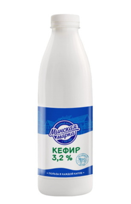 Кефир "Минская марка" 3,2% 900мл. Минск