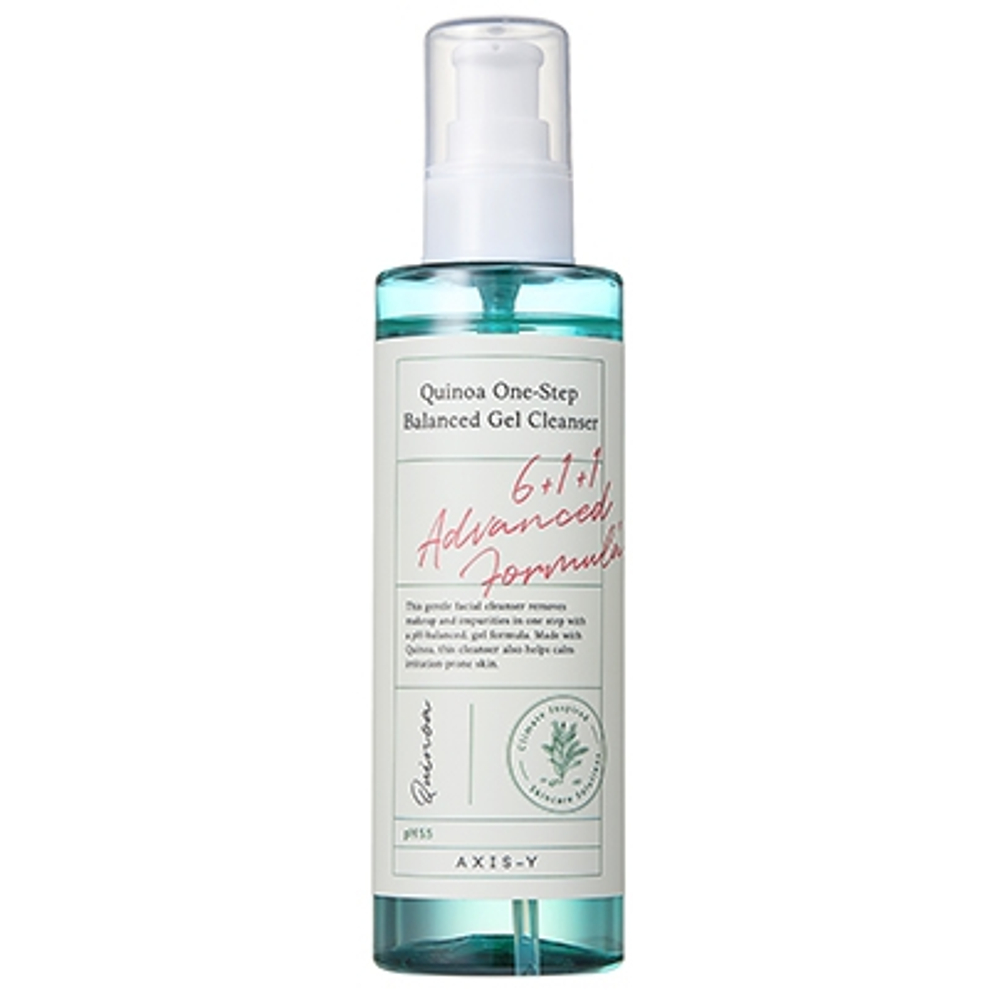 [AXIS-Y] Нежный гель для умывания Quinoa One-Step balanced Gel Cleanser 180мл