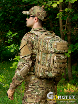 Рюкзак тактический Gongtex Small Assault II, 25 л (GB0396). Мультикам