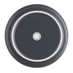 Горшок цветочный серого цвета из коллекции Edge, 2,7 л