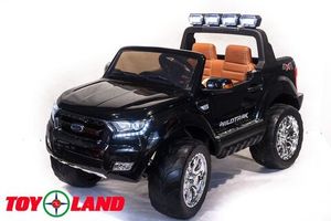 Детский электромобиль Toyland Ford Ranger 2017 4X4 черный фото №1