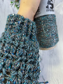 Пряжа вискоза для спиц и крючка Vanessa