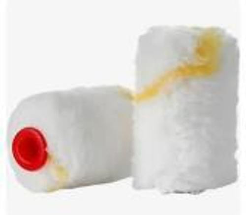 Ролик-мини Полиамид  Бел. с жел.пол.   70мм     в упак. 2шт /220-2070