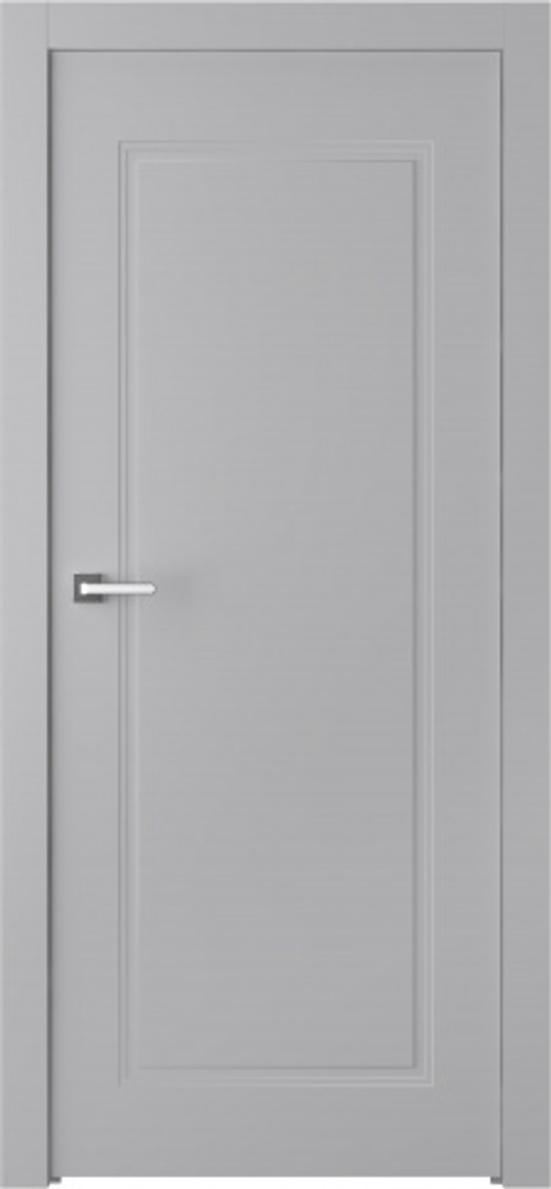 Дверь Кремона 1 / Цвет Эмаль светло - серый / Двери Belwooddoors