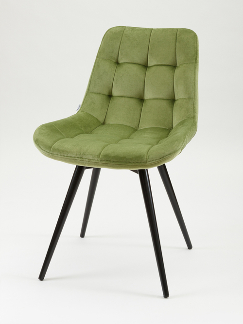 Стул MyFar Феникс поворотный травяной велюр MF1039-1