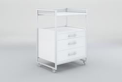 Тумба MANGO OPTIMA серая