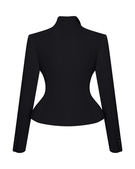 Жакет приталенный из вискозы