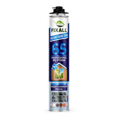 Пена Профессиональная FIXALL 65 PRO 850мл