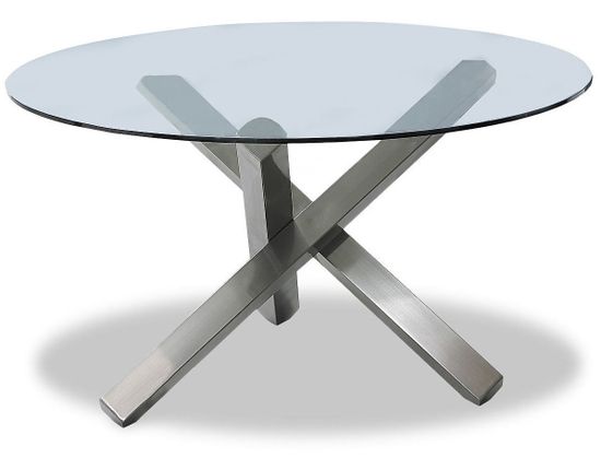 Стол Helm круглый стеклянный 135
