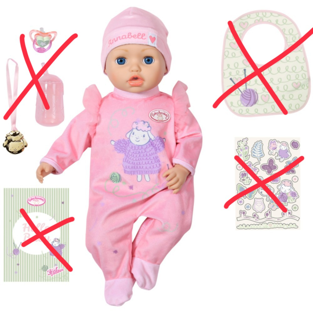 Zapf Creation 2063 706626 — Кукла Baby Annabell Active Annabell интерактивная 43 см 706626 — фото 2
