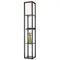 8093/1F COMFI LN25 361 черный/белый, дерево/текстиль Торшер Е27 1*60W 220V PRACTIC