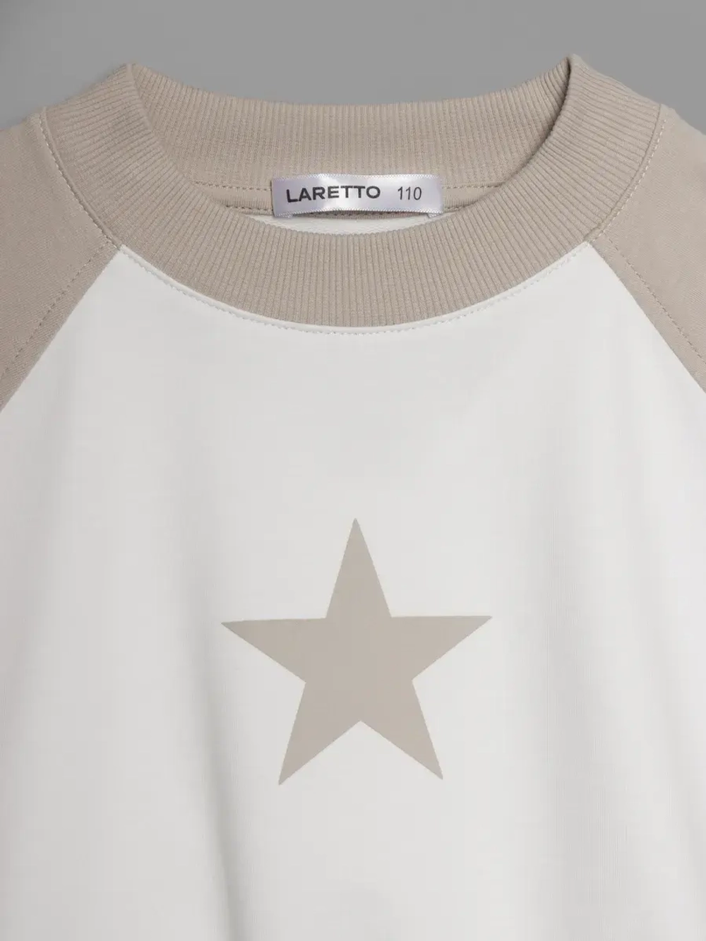 Свитшот для девочки осенний с завязками