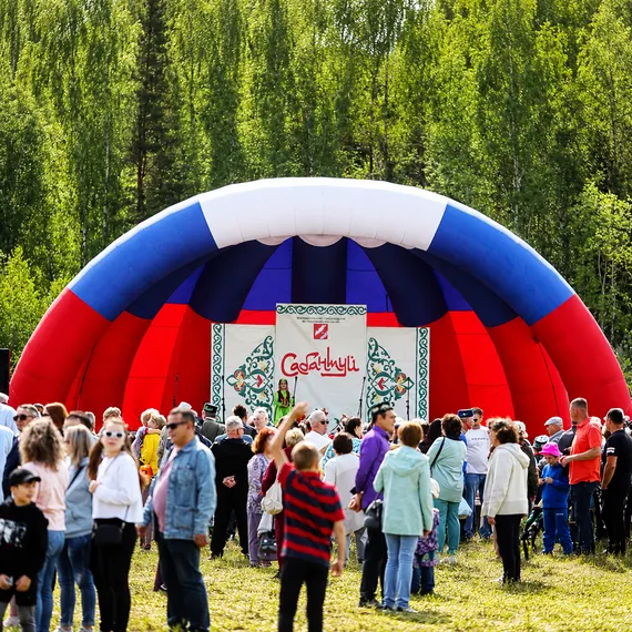 Надувная сцена "Ракушка 2"