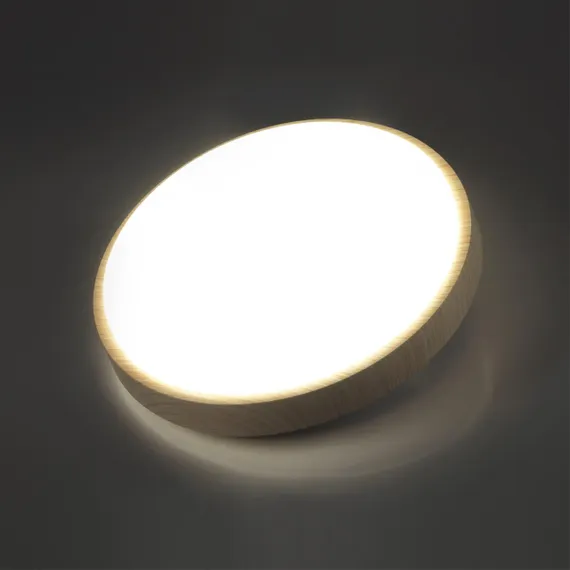 7607/CL PALE SN 170 Светильник пластик/белый/бежеый под дерево LED 30Вт 4000К D340 IP43 LOSTA