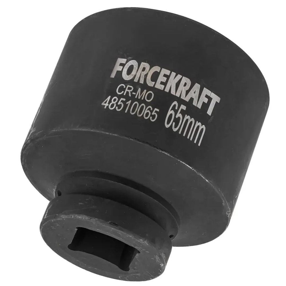 Головка ударная глубокая 1'', 65мм (6гр) FORCEKRAFT FK-48510065