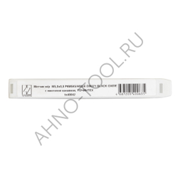 Метчик м/р М5,0х0,8 Р6М5К5/HSS-E DIN371 BLACK OXIDE, с винтовой канавкой, ТОЧИНТЕХ