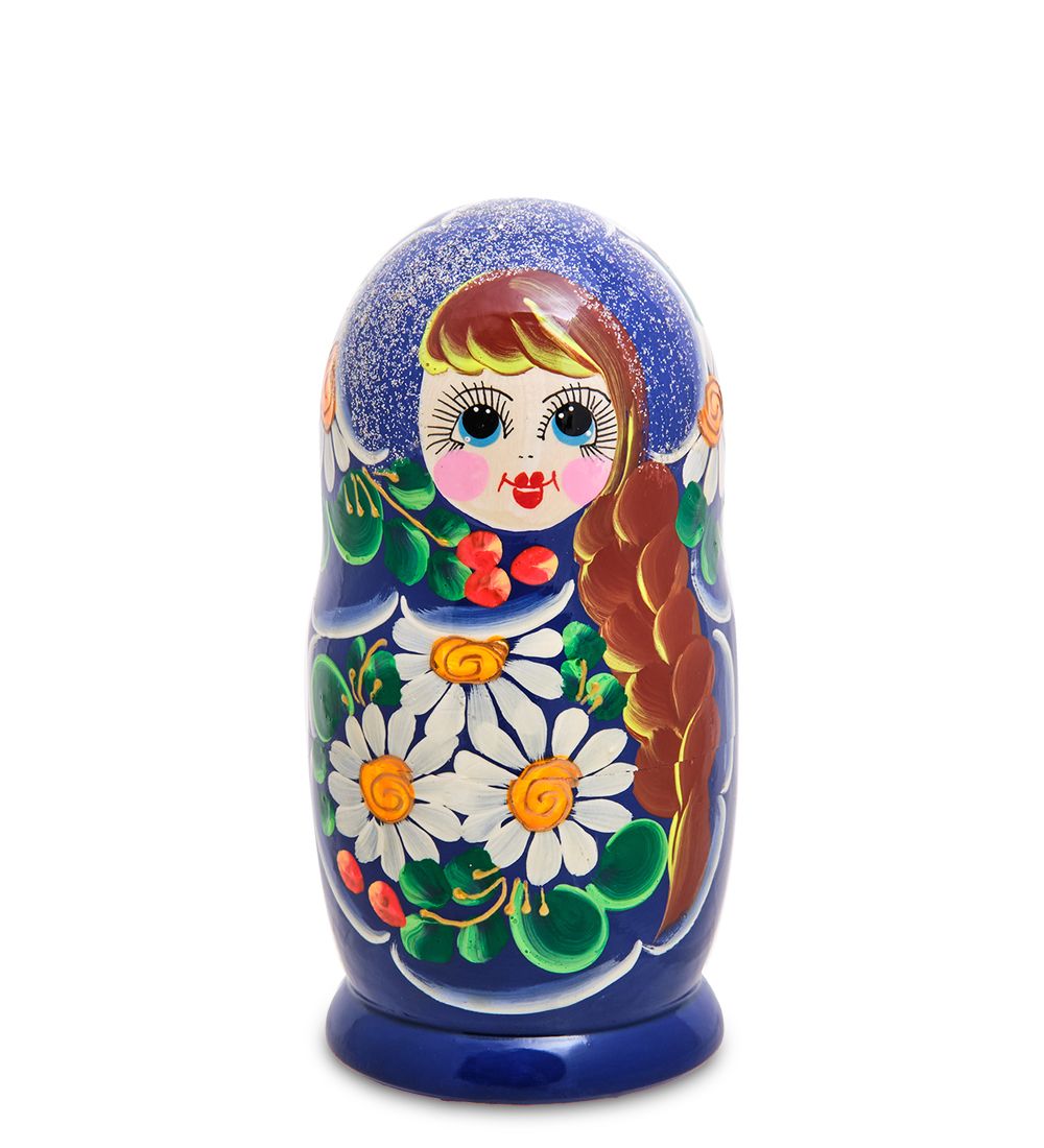 Народные промыслы МР-12/ 3-D Матрешка 5м «Любаша» мал.