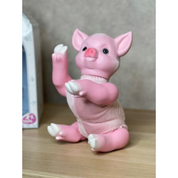 Игрушка мягконабивная 35см AniReal Хрюшка (60104)
