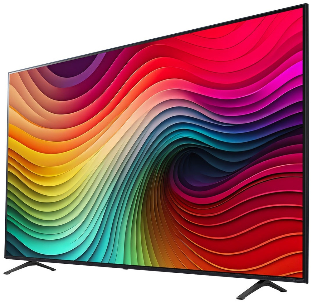 Телевизор LG 43NANO80T6A 109 см черный