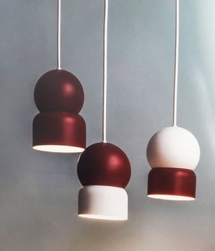 подвес Mesh Mix  by BToss ( white + red )