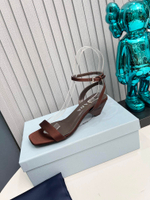 Prada Satin Sandals