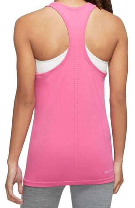 Женский топ теннисный Nike Dri-FIT ADV Aura - Розовый