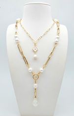91001100 Колье SELENA PEARLS