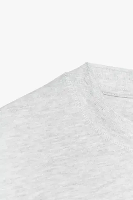 ZARA ФУТБОЛКА С НАДПИСЬЮ, СЕРЫЙ
